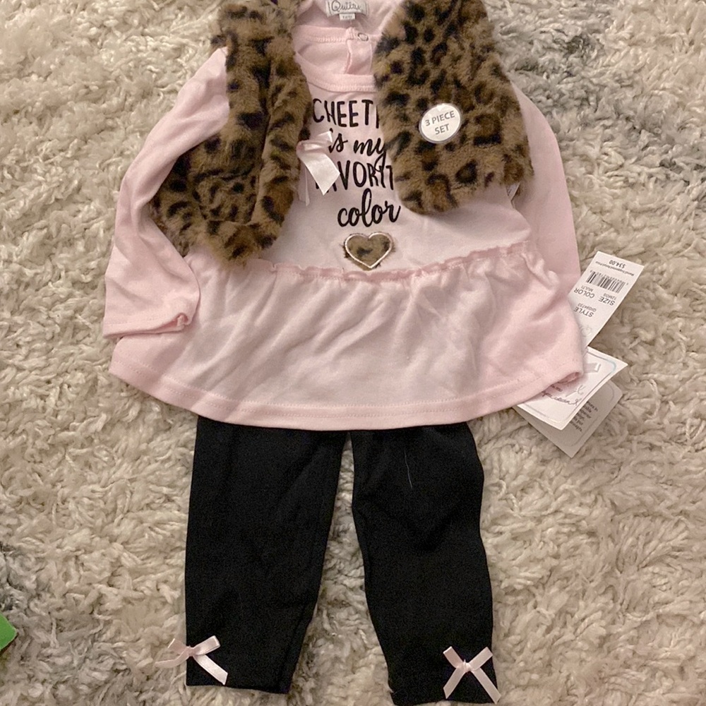 Brand new 3piece 12 month set with tags